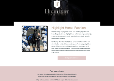 Highlight Horse Fashion