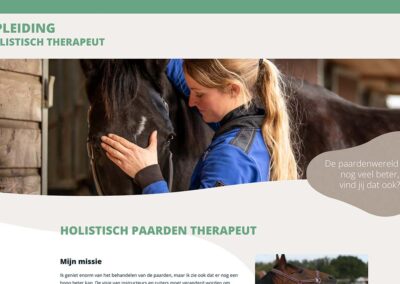 Holistisch paarden therapeut